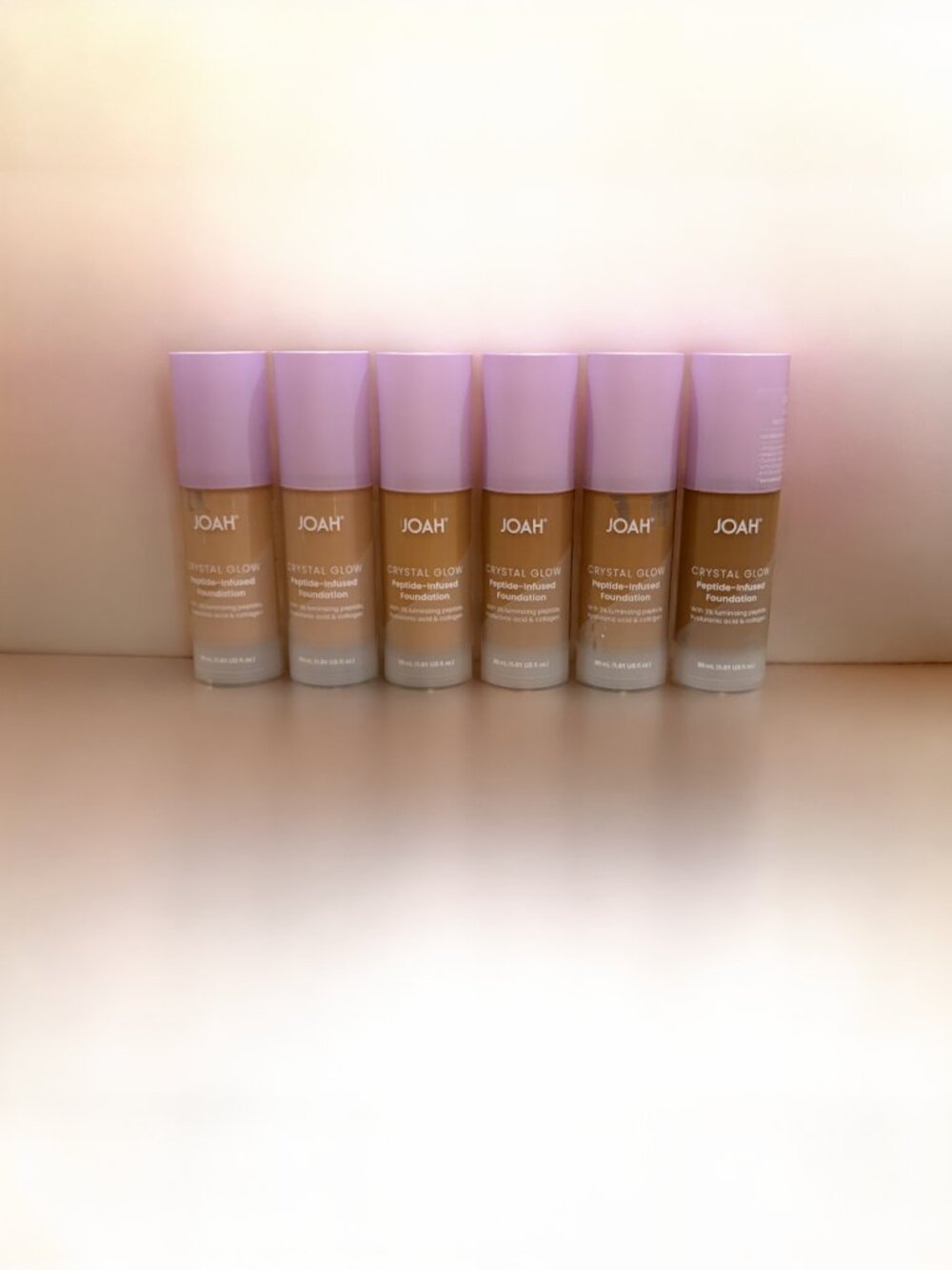 JOAH Crystal Glow Peptide-Infused Foundation
